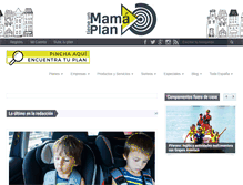 Tablet Screenshot of mamatieneunplan.com